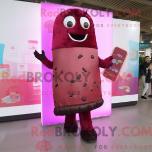 Disfraz de mascota Magenta...