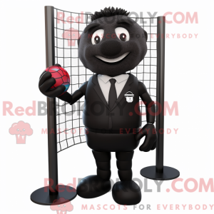 Sort Volleyball Net maskot...