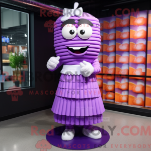 Personaggio mascotte Purple...