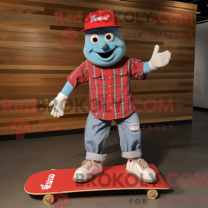 Figura de máscara de skate...