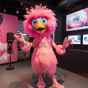 Máscara Rosa Harpy com...