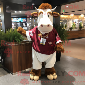 Maroon Guernsey...