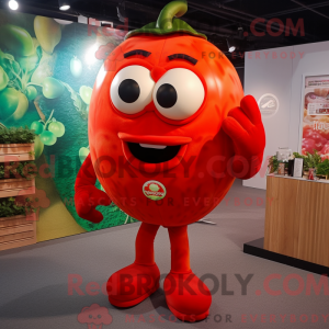 Uma máscara de tomate...