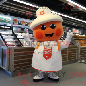 Cream Tomato maskot kostyme...