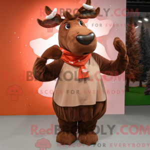 Personaggio mascotte renna...
