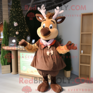Personaggio mascotte renna...