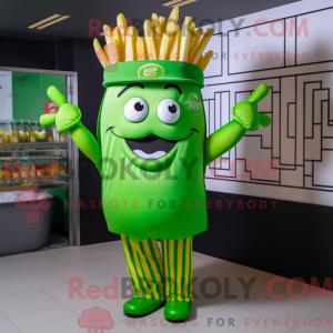 Disfraz de mascota de papas...