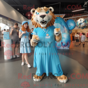 Cyan Smilodon...