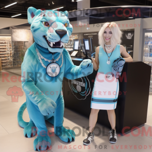 Cyan Smilodon...