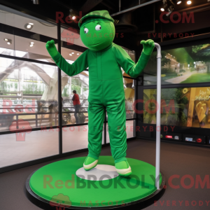 Groen koorddanser...