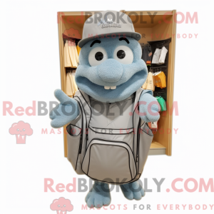 Gray Golf Bag mascot...