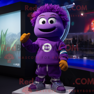 Paars Pho-mascottekostuum...