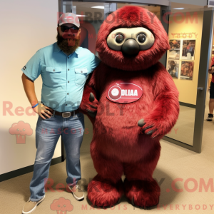 Disfraz de mascota Maroon...