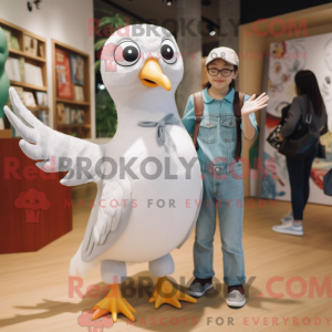 Silver Seagull mascot...