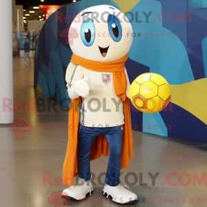 Máscara de bola de handebol...