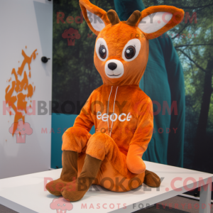 Disfraz de mascota Orange...