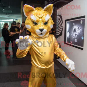 Costume mascotte de Lynx...