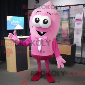 Postava maskota Pink Ray...