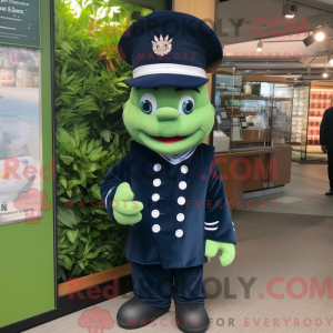 Navy Spinat Maskottchen...