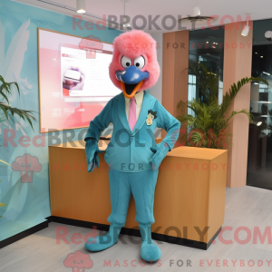 Disfraz de mascota Teal...