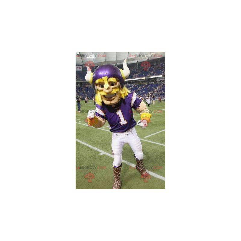Baseballspiller blond Viking-maskot - Redbrokoly.com Baseballspiller blond Viking-maskot - Redbrokoly.com
