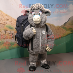 Grijze Suffolk Sheep...