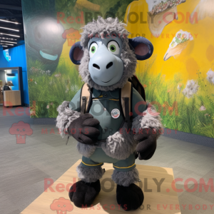 Grijze Suffolk Sheep...