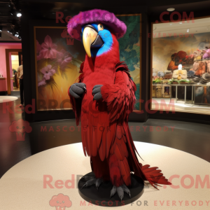 Costume de mascotte d ara...