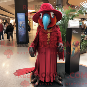 Costume de mascotte d ara...