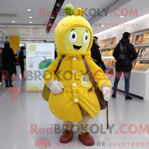 Disfraz de mascota de Apple...