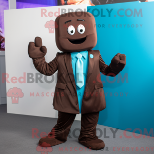 Cyan Chocolate Bars máscara...