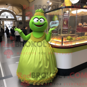 Lime Green Currywurst...