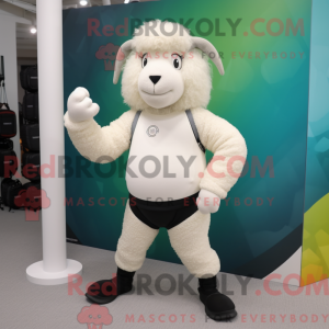 Maskottchenkostüm Weißes...