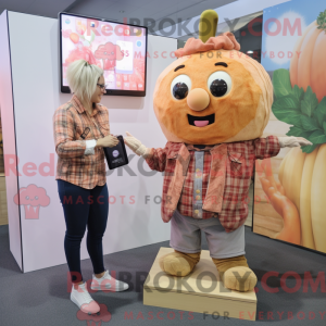 Peach Scarecrow...