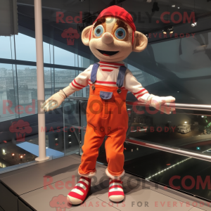 Het mascottekostuum van...