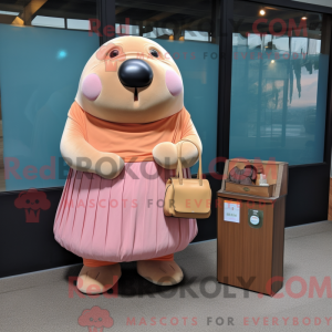 Personaggio mascotte Peach...