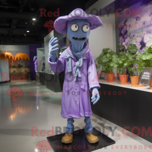 Lavender Zombie mascot...