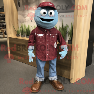 Maroon Chocolates maskot...