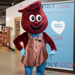 Maroon Chocolates maskot...