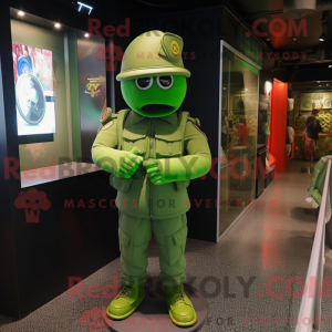 Disfraz de mascota Soldado...