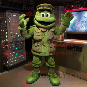 Disfraz de mascota Soldado...