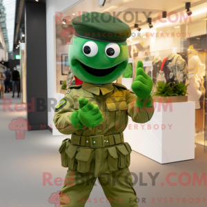 Disfraz de mascota Soldado...