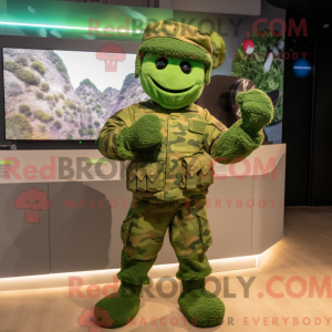 Disfraz de mascota Soldado...