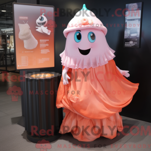 Costume de mascotte Peach...