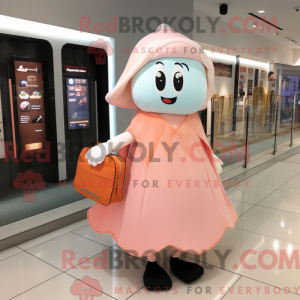 Peach Ghost mascottekostuum...