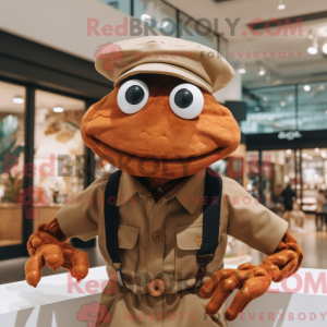 Disfraz de mascota Cangrejo...