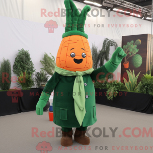 Forest Green Carrot mascot...