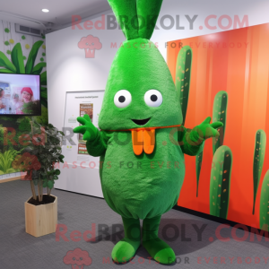 Costume mascotte de carotte...