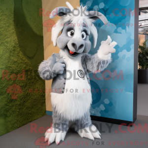 Grande angora geit máscara...