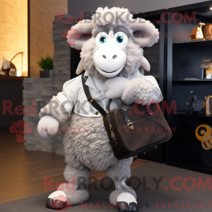 Disfraz de mascota Ram gris...